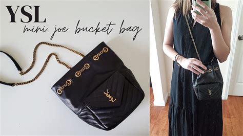 YSL Mini Joe Bucket Bag Unboxing 